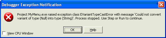 Ошибка при компиляции