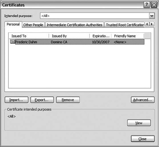 Проверка клиентских сертификатов