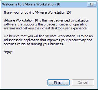 Окончание установки