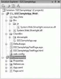 Добавление данных Deep Zoom в Веб приложение