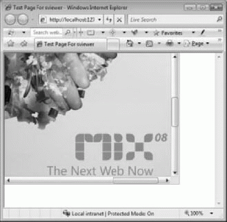 Использование ScrollViewer с горизонтальной полосой прокрутки