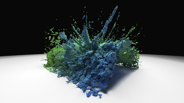 3D-модель, созданная с помощью жестового редактора CubeFlow
