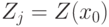 Z_j = Z(x_0)