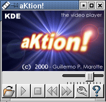 Окно программы aKtion после запуска