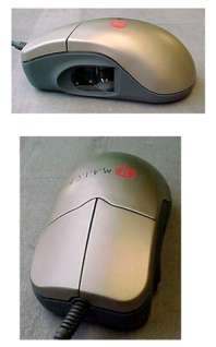 Мышь со встроенным сканером отпечатка пальца пользователя