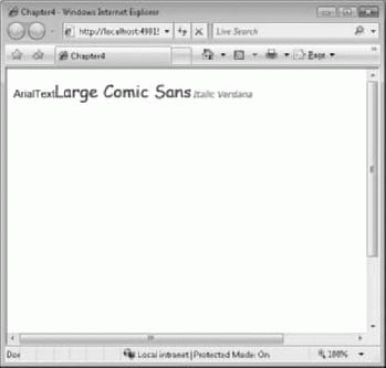 Использование переходов в TextBlock