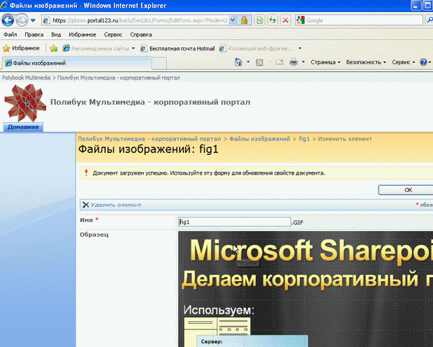 Рисунок в библиотеке