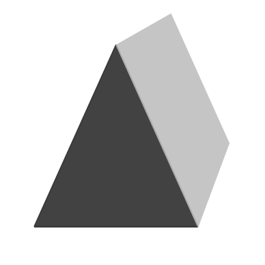 Объемный объект с приглушенным освещением