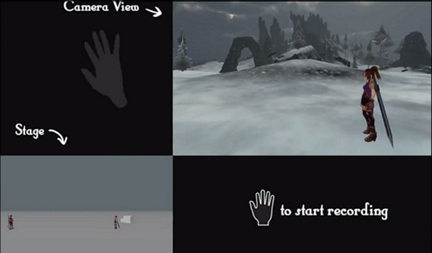 Управление трехмерной анимацией с помощью жестового интерфейса